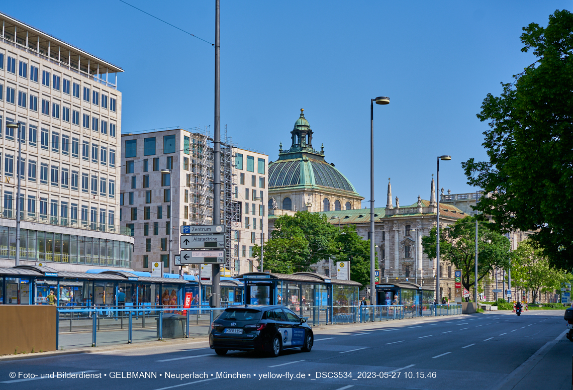 Mai 2023 - Neubau des Hotels Königshof am Stachus in München